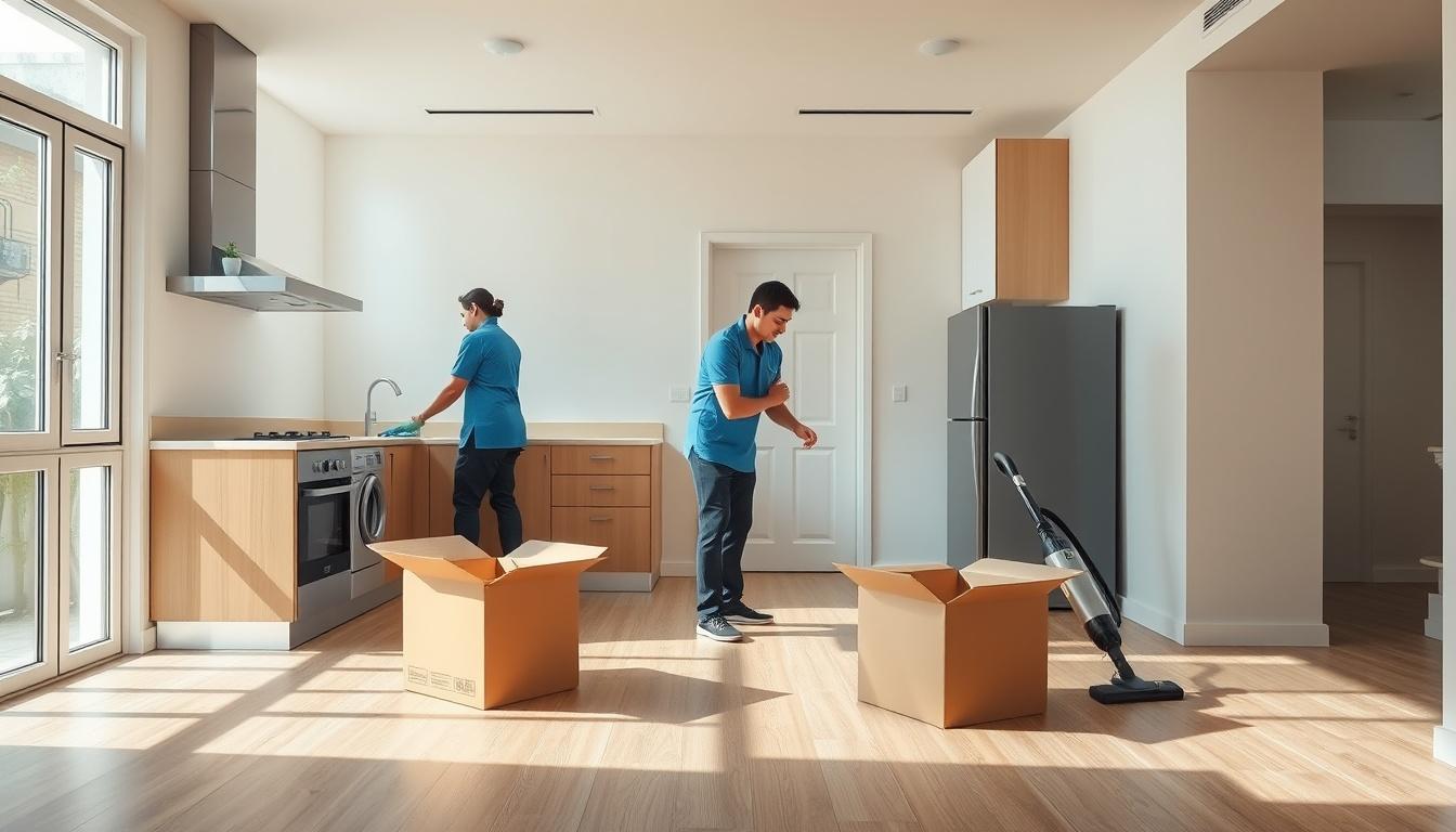Cleaning for a smoother handover